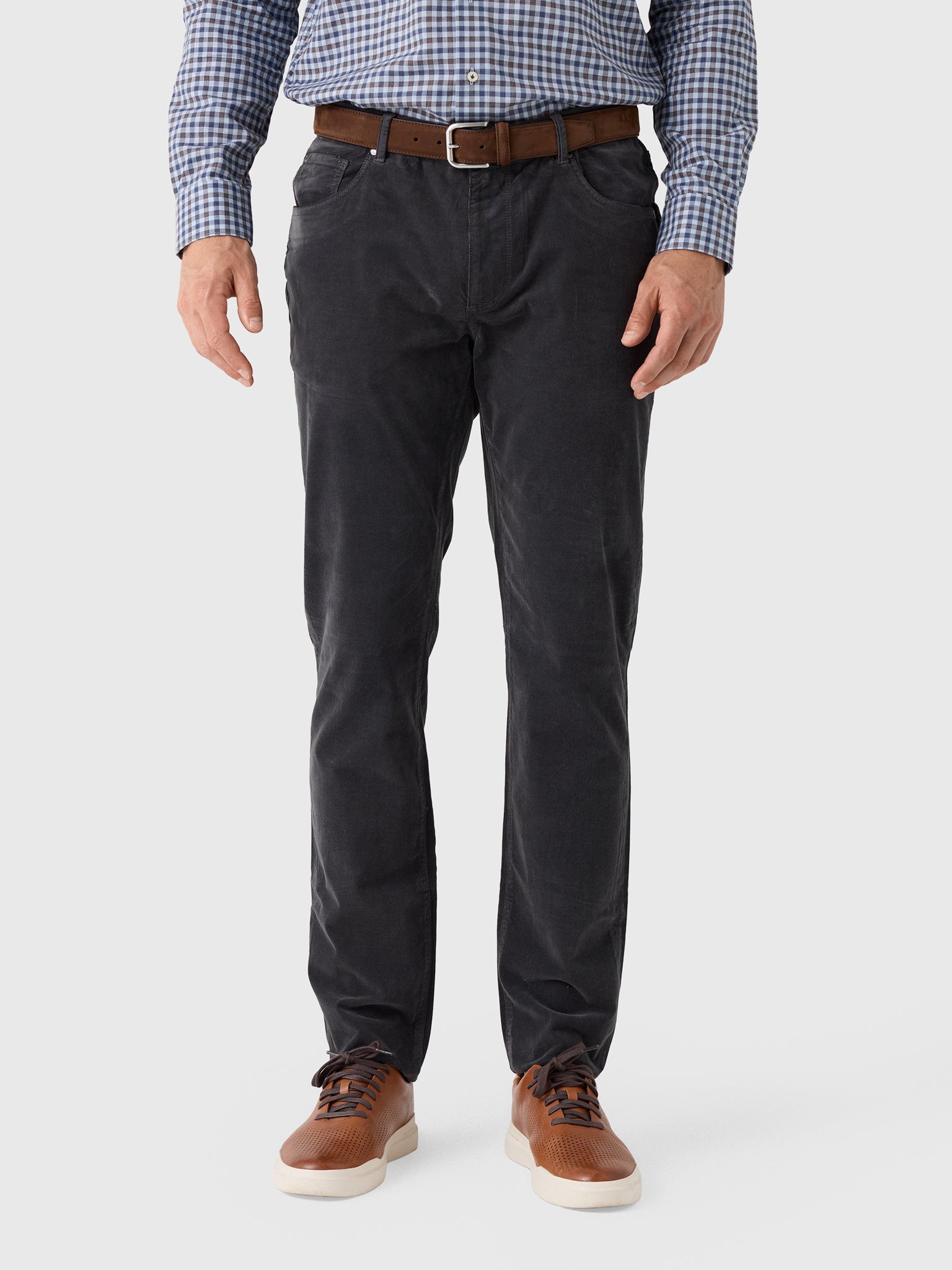 Johnnie-O Men's Hampton Garment-Dyed Corduroy Pant - Saint Bernard