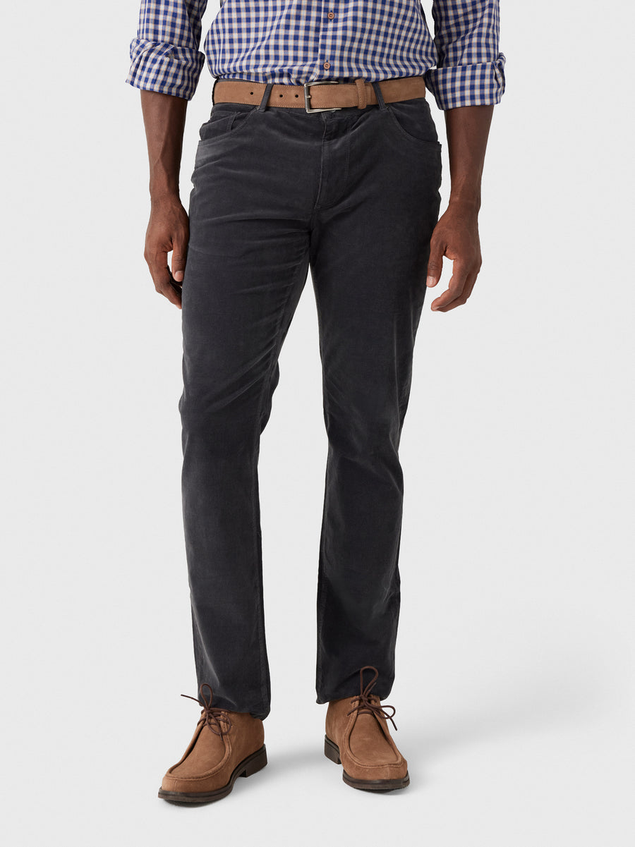 Johnnie-O Men's Hampton Garment-Dyed Corduroy Pant - Saint Bernard