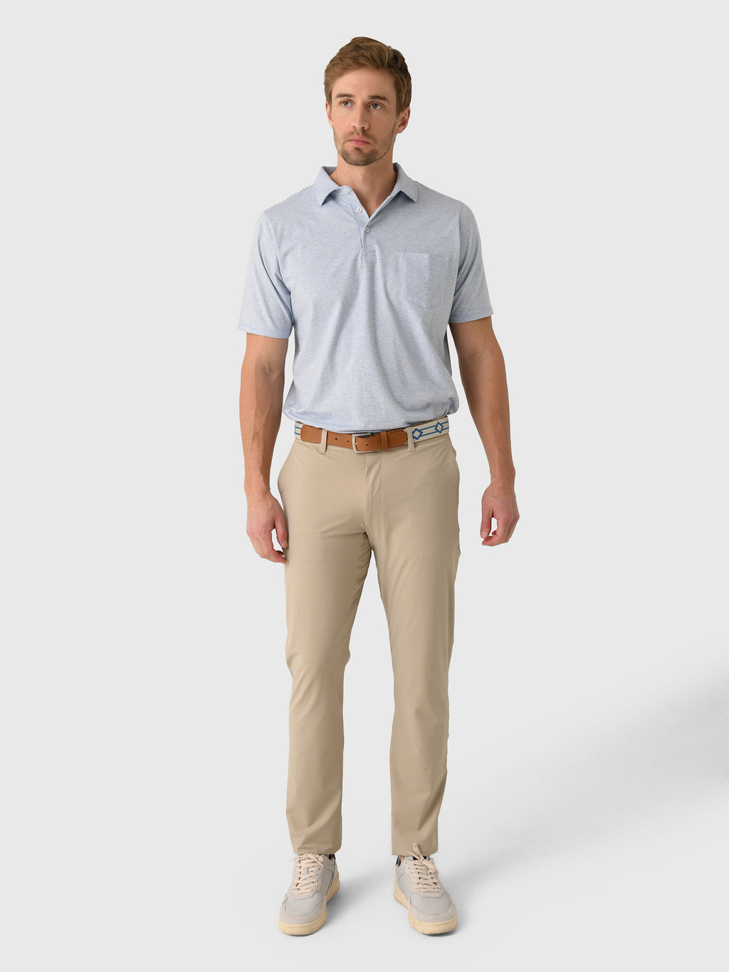 Johnnie-O Men's Fusionn Knit Performance Pant - Saint Bernard