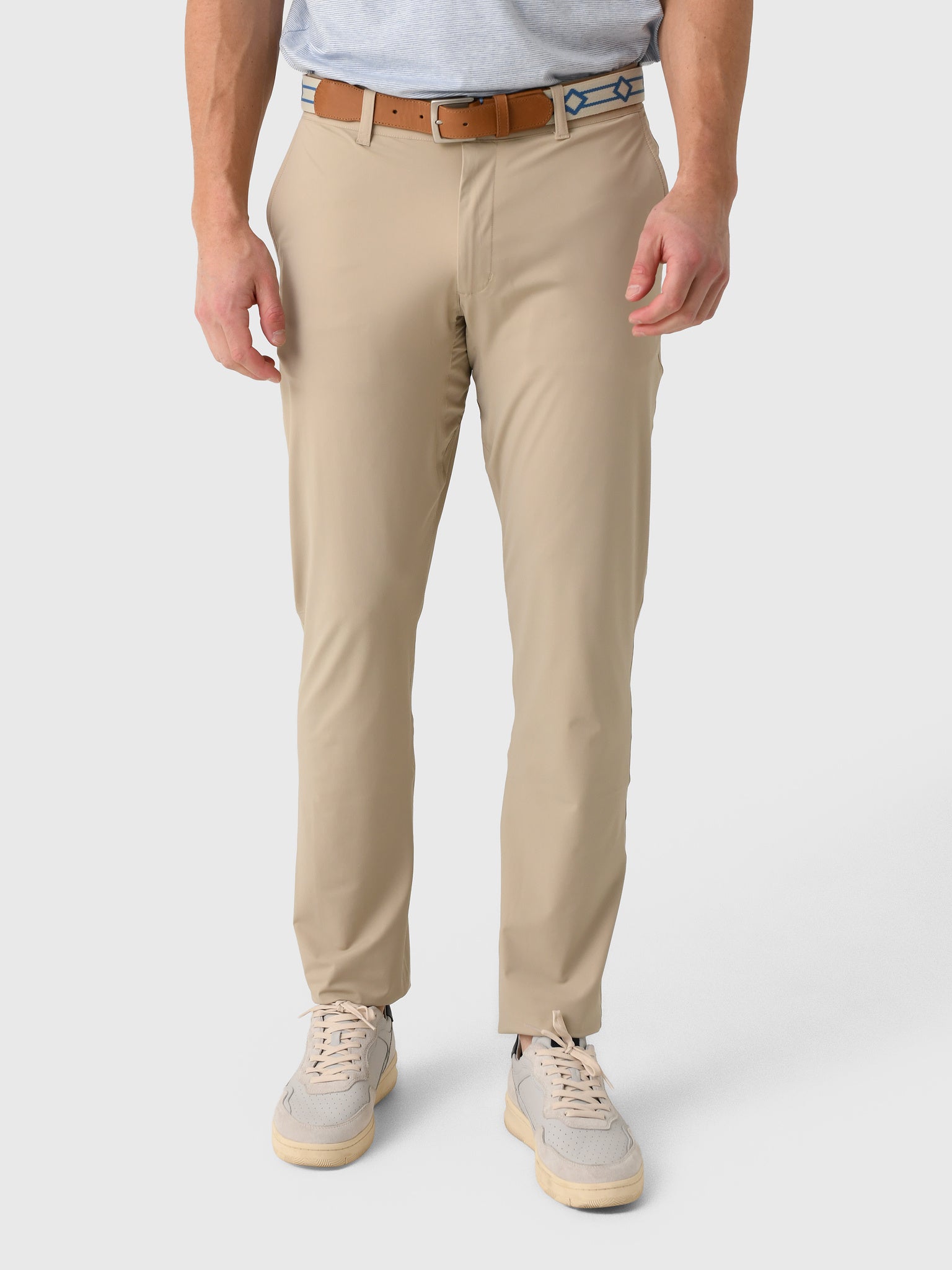 Johnnie-O Men's Fusionn Knit Performance Pant - Saint Bernard