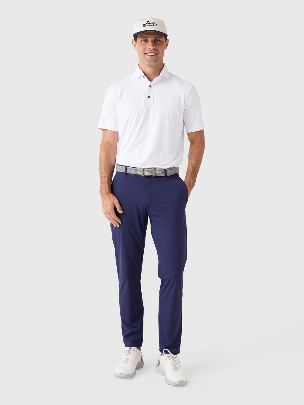 Johnnie-O Men's Fusionn Knit Performance Pant - Saint Bernard