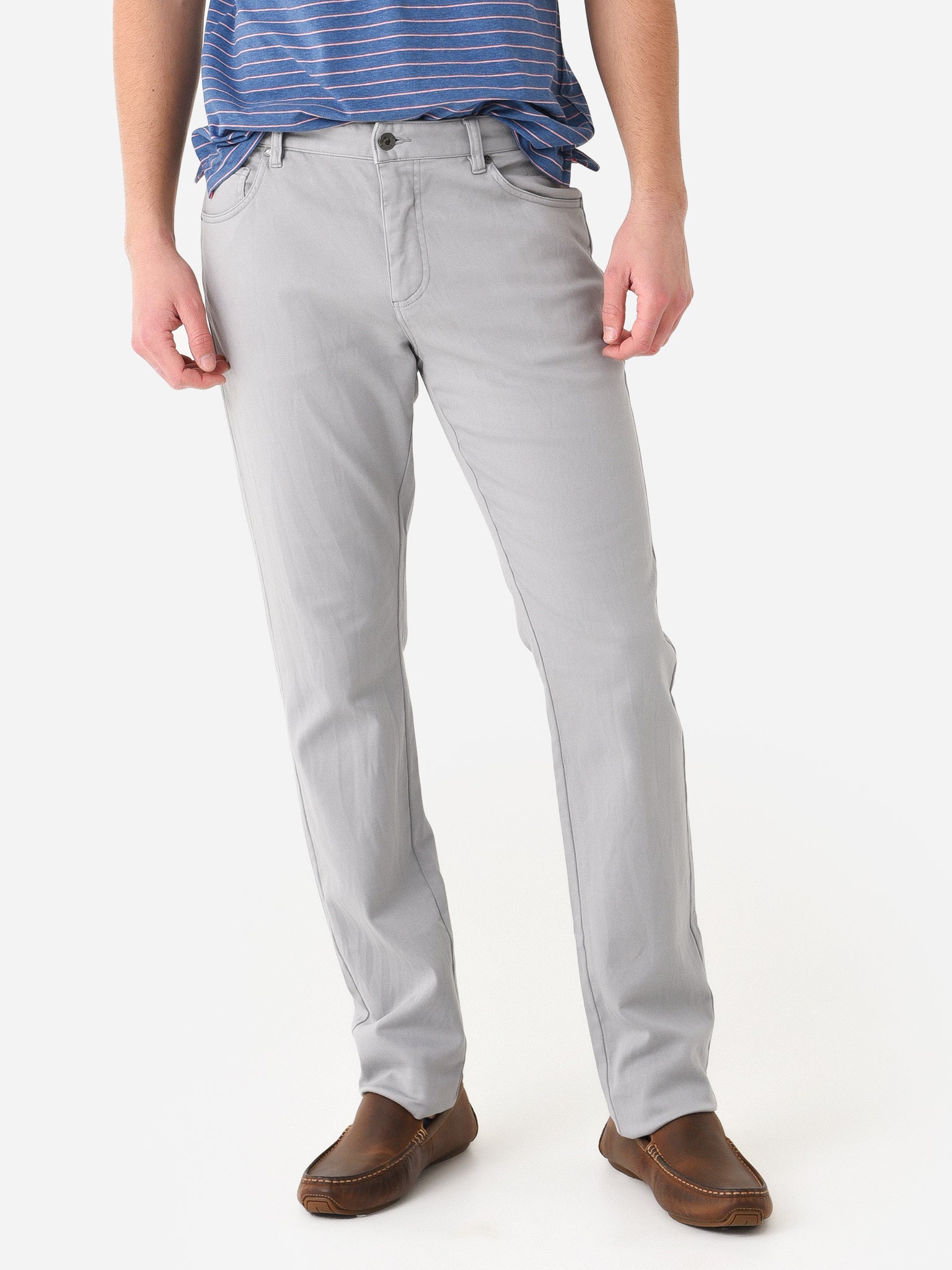 Johnnie-O Men's Terry 5-Pocket Pant - Saint Bernard