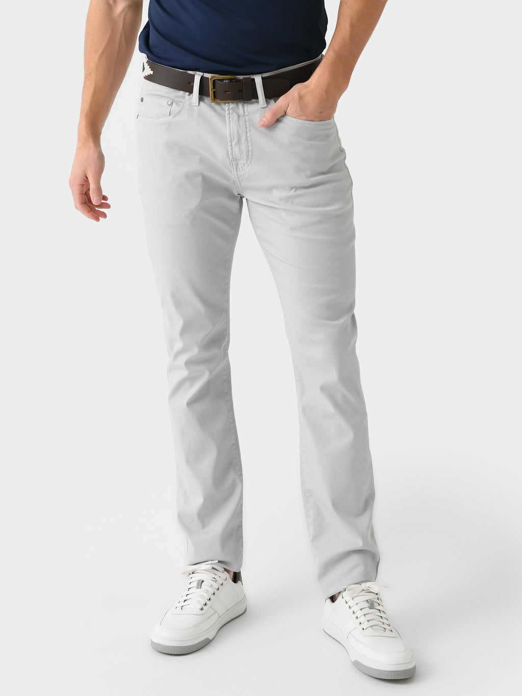 Johnnie-O Men's Atlas Lightweight Stretch 5-Pocket Jean - Saint Bernard