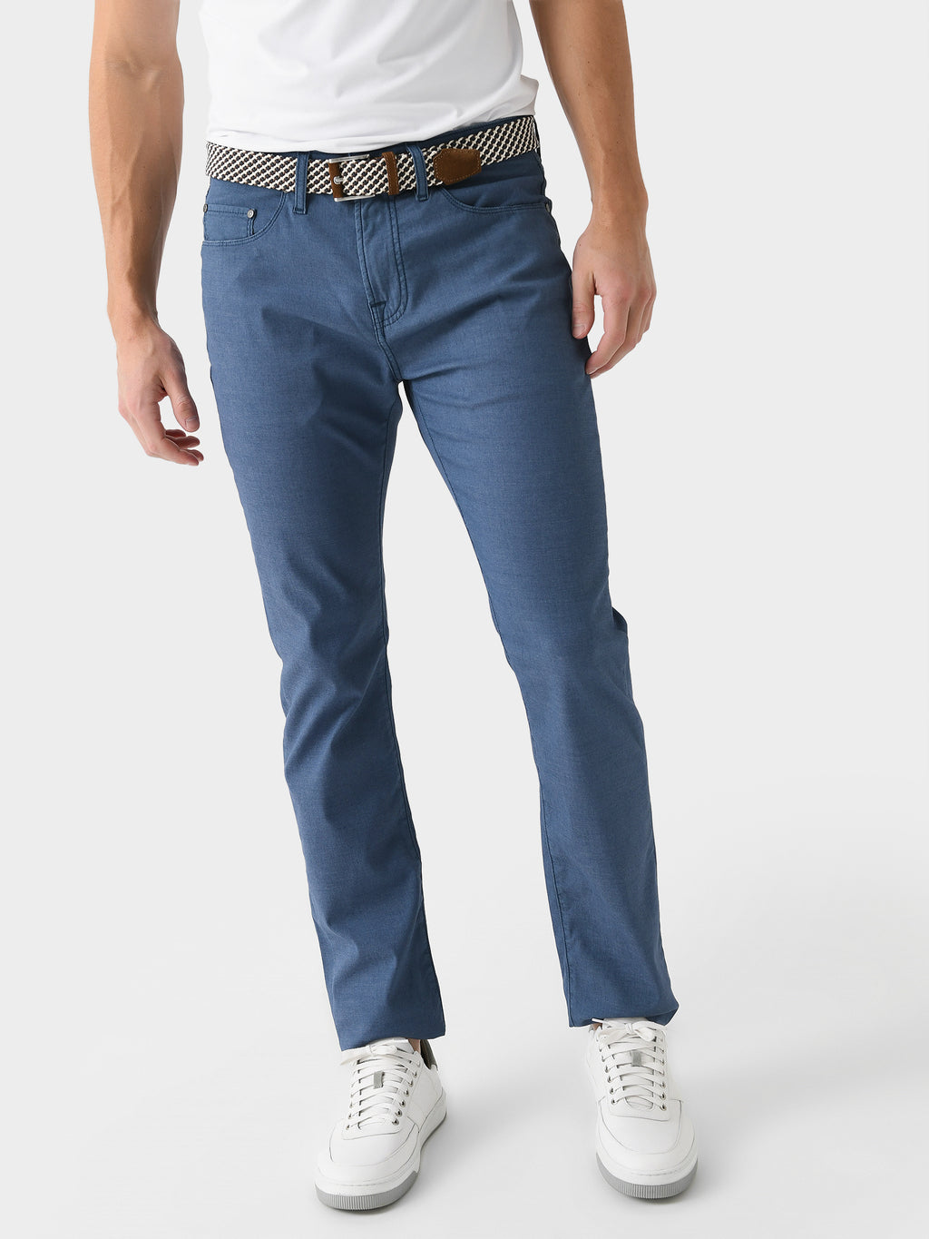 Johnnie-O Men's Atlas Lightweight Stretch 5-Pocket Jean - Saint Bernard