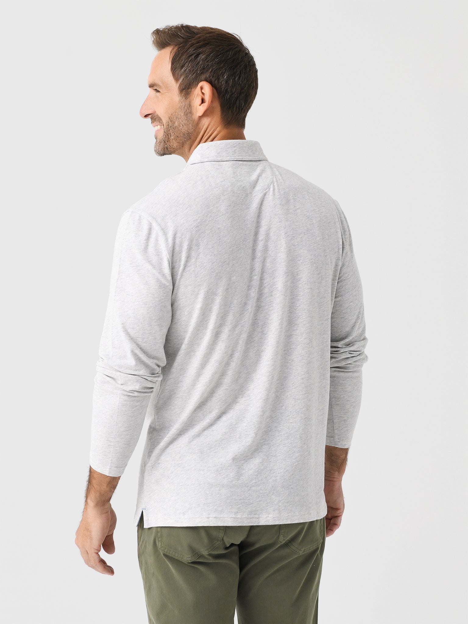 Johnnie-O Men's The Cutler Original Long Sleeve Polo – Saint Bernard