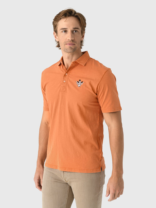 Johnnie-O Men's Collegiate Coastal Wash Original 4-Button Polo
