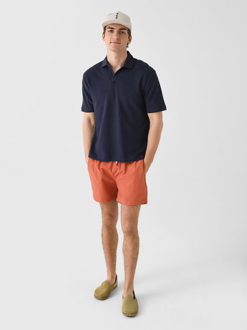 Johnnie-O Men's Frankie French Terry Johnny Collar Polo