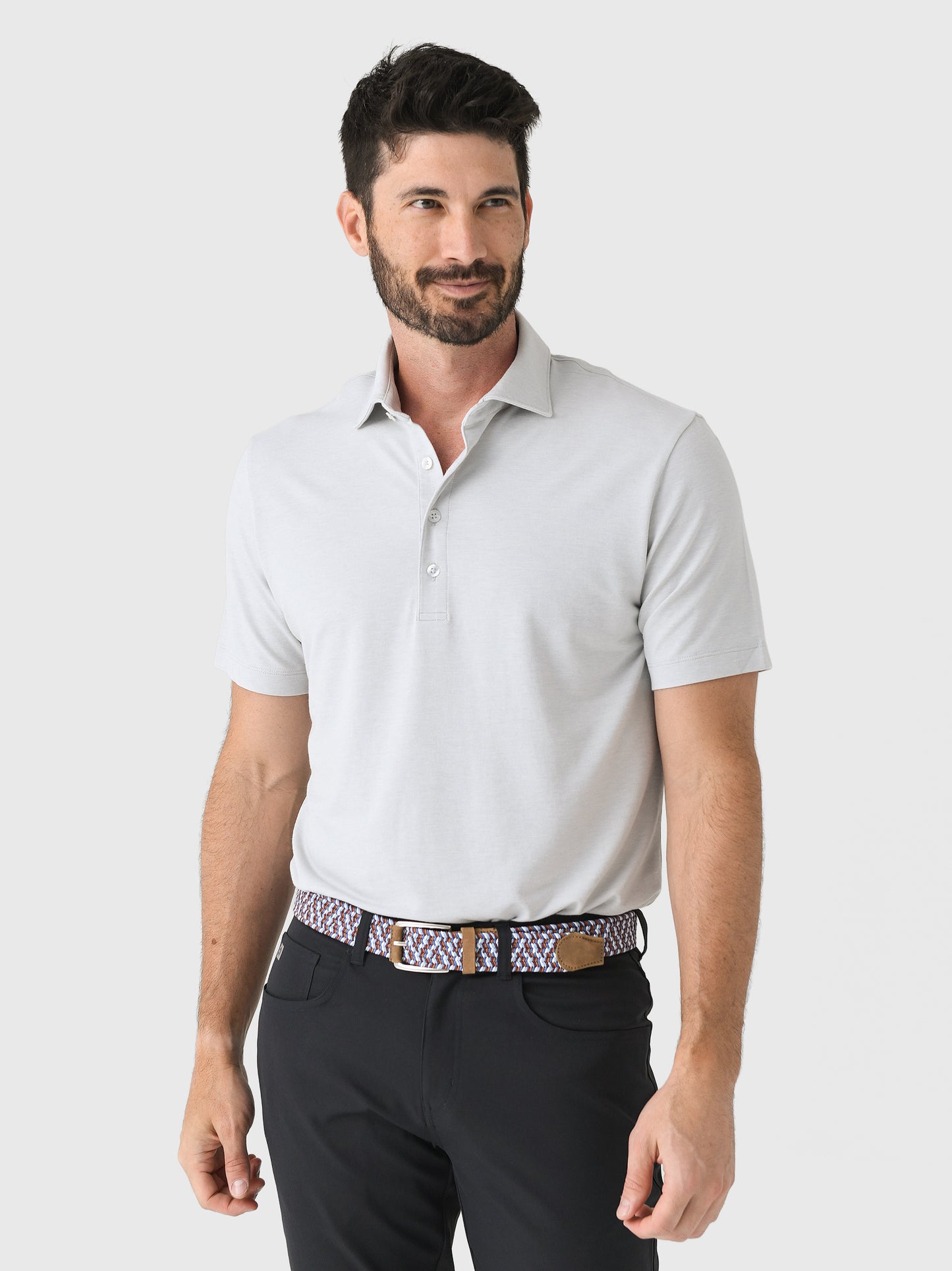 Johnnie-O Men's Idris Top Shelf Performance Polo - Saint Bernard