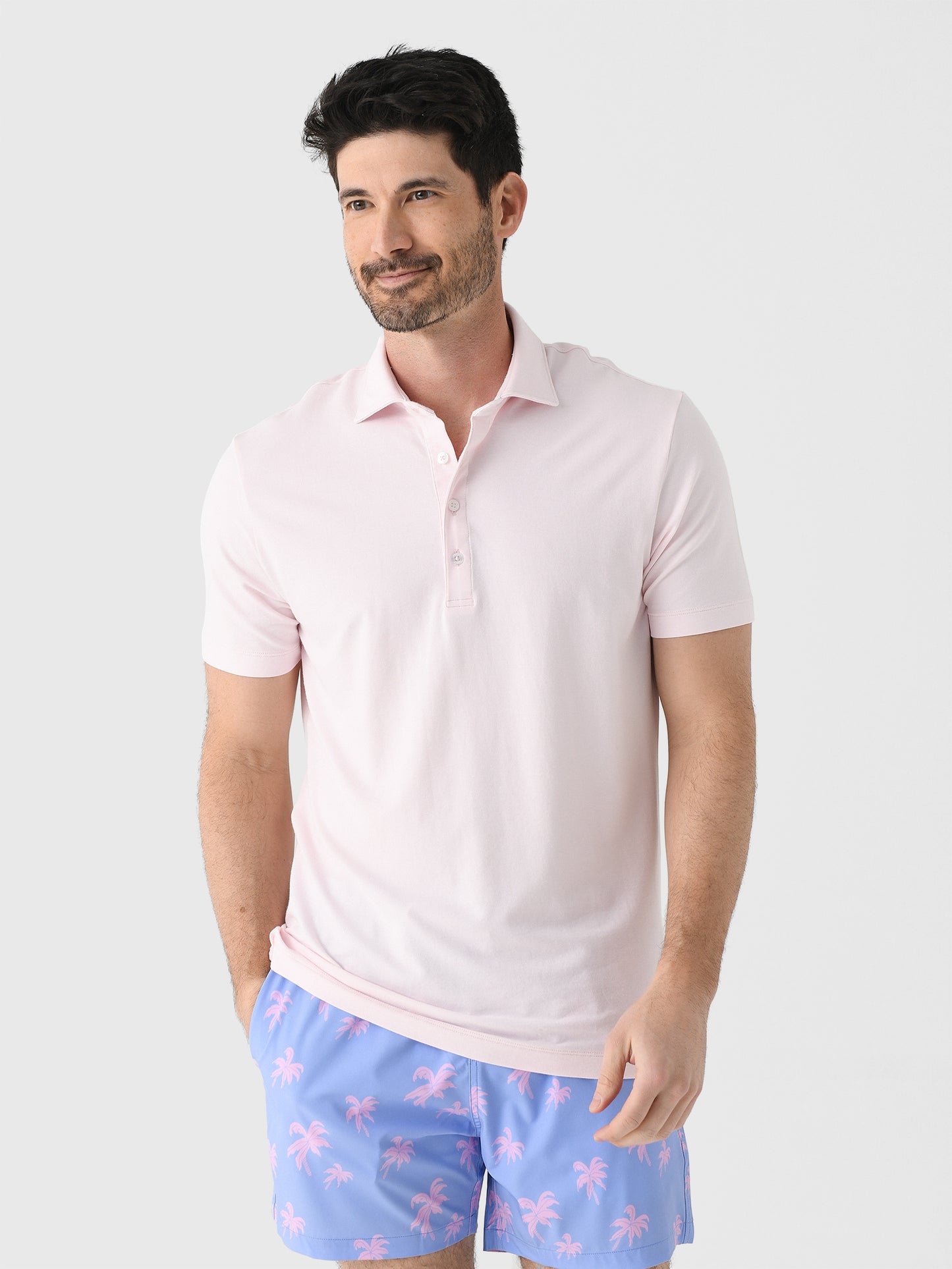 Johnnie-O Men's Idris Top Shelf Performance Polo - Saint Bernard