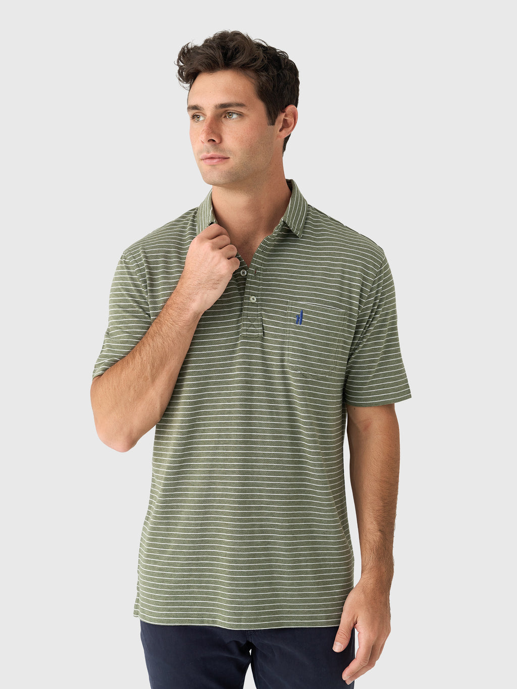 Johnnie-O Men's Ryan Original Four-Button Polo - Saint Bernard