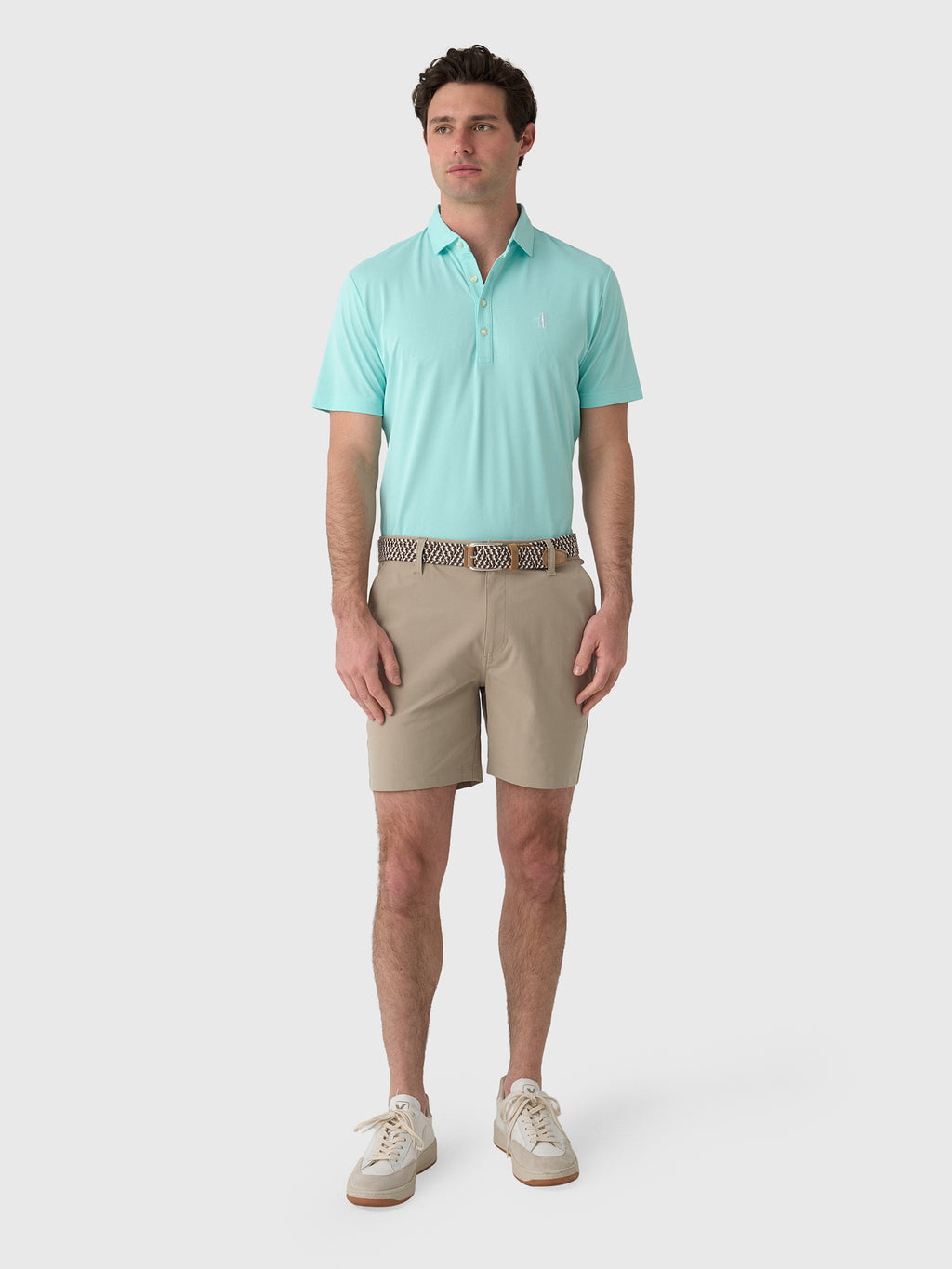 Johnnie-O Men's Stevie Performance Mesh Polo - Saint Bernard