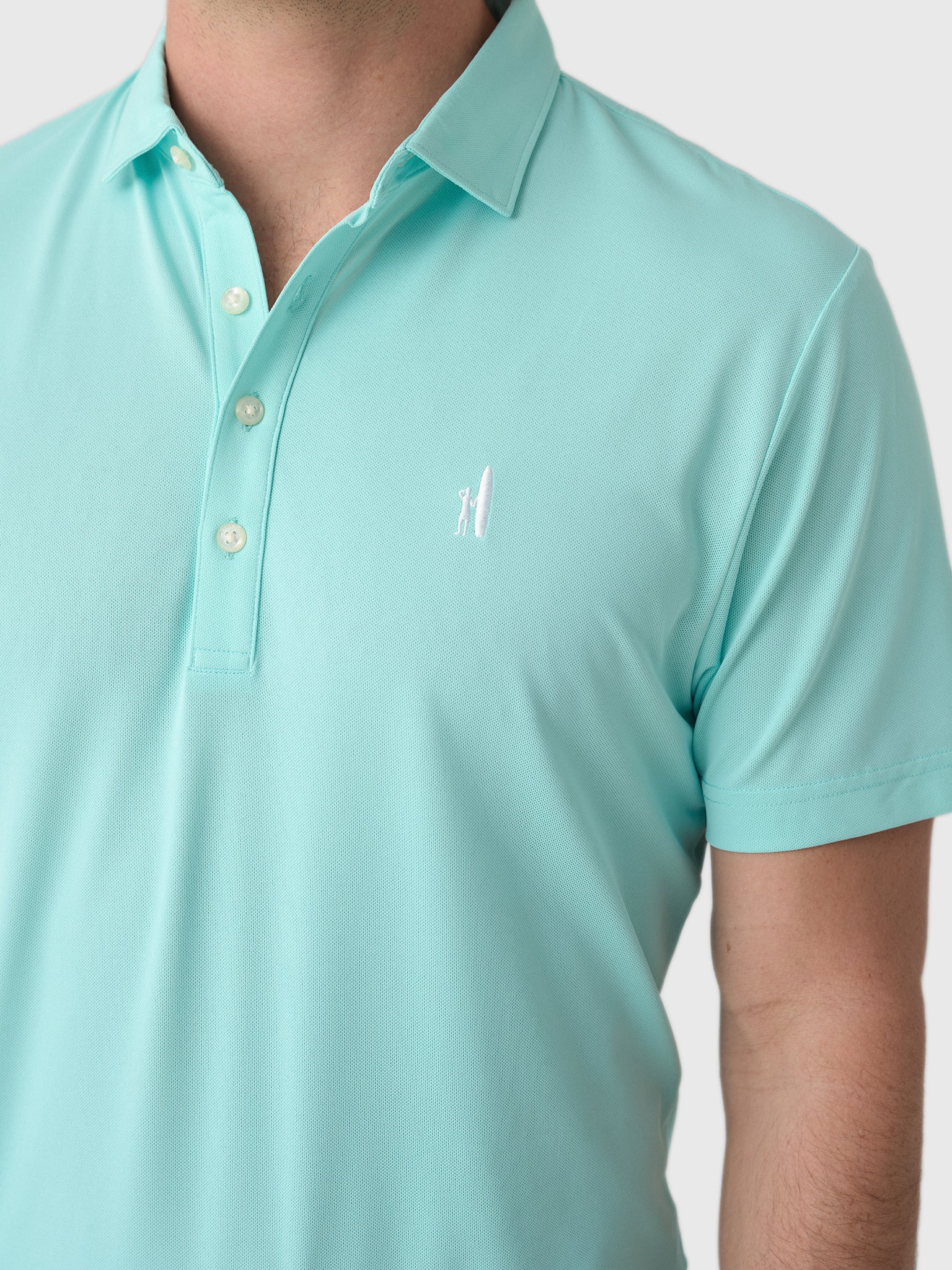 Johnnie-O Men's Stevie Performance Mesh Polo - Saint Bernard