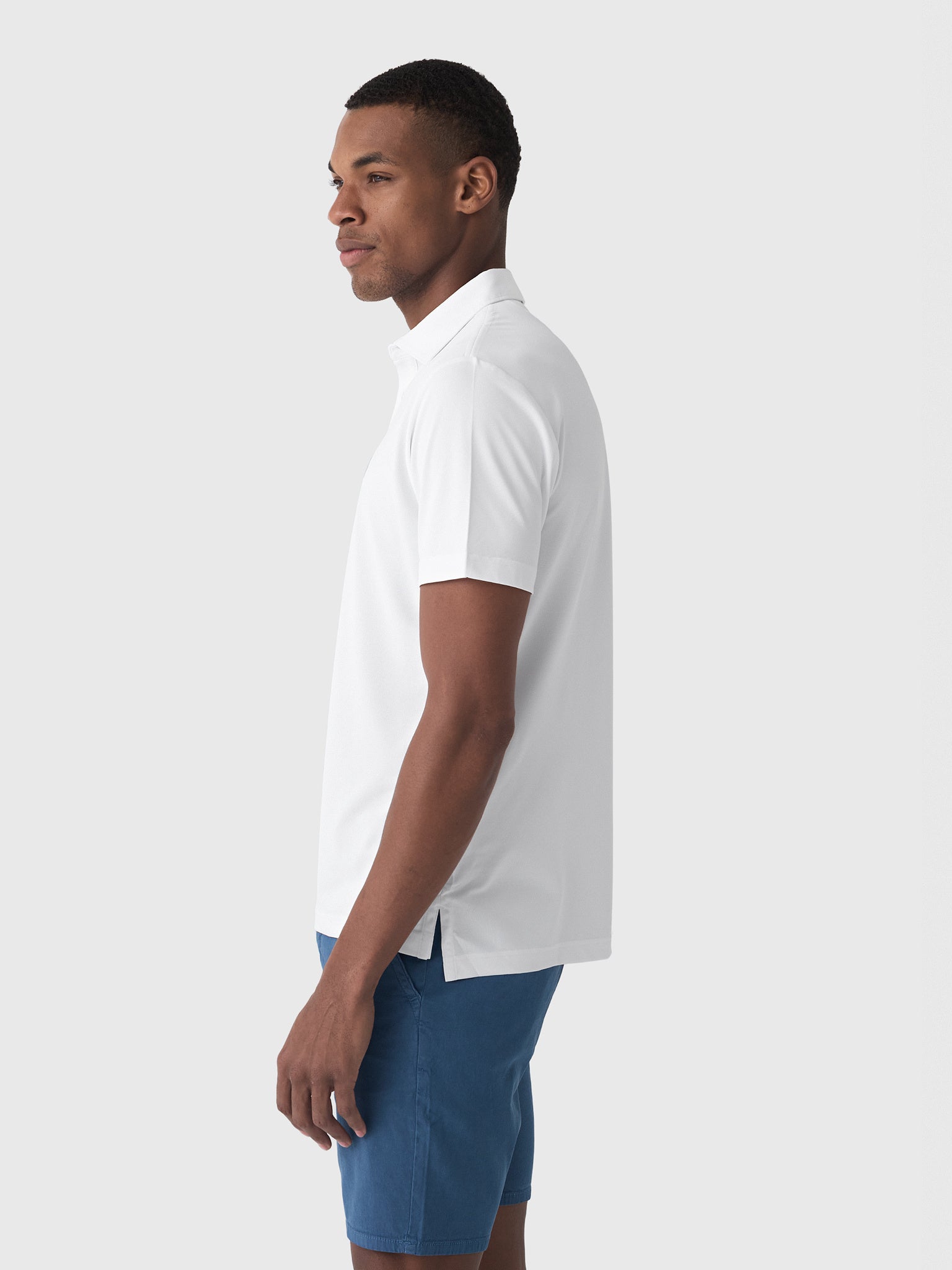 Johnnie-O Men's Stevie Performance Mesh Polo - Saint Bernard