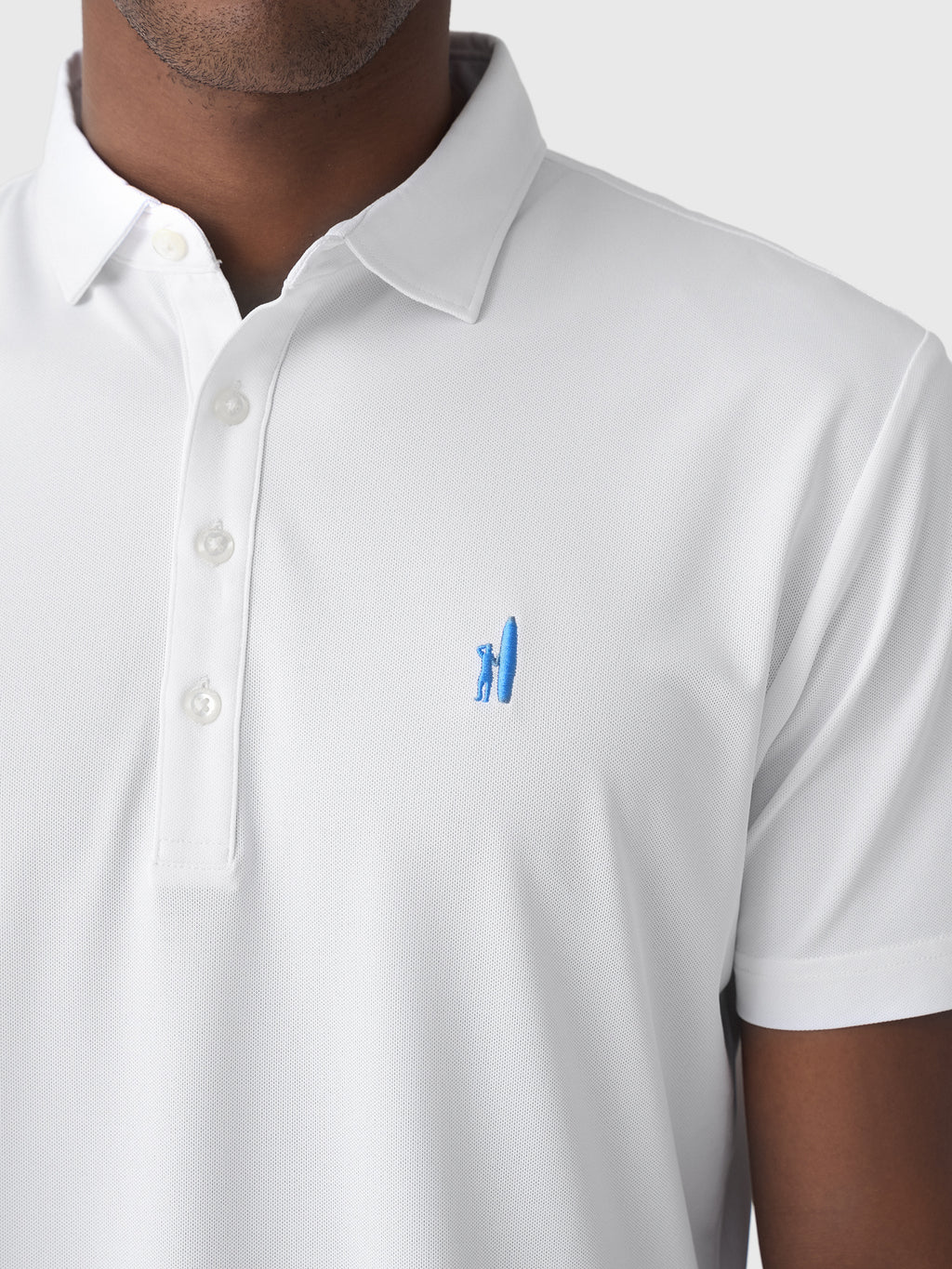 Johnnie-O Men's Stevie Performance Mesh Polo - Saint Bernard