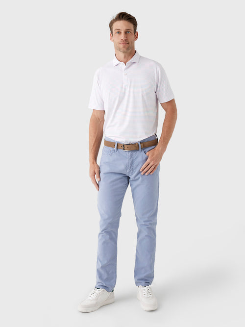 Johnnie-O Men's Rez Stripe Performance Jersey Polo