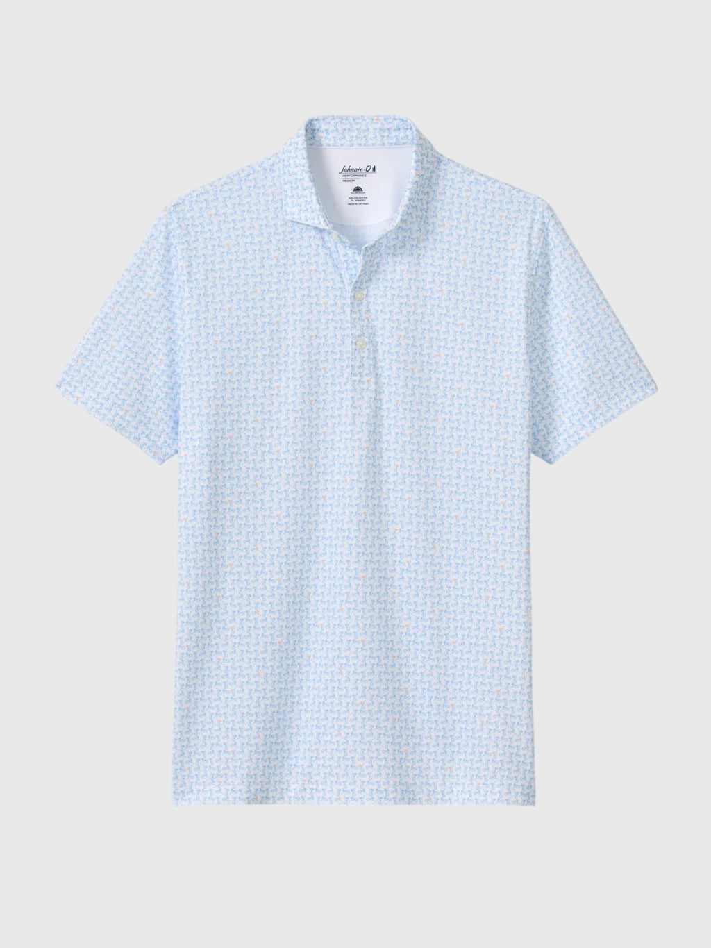 Johnnie-O Men's Minty Performance Jersey Polo - Saint Bernard