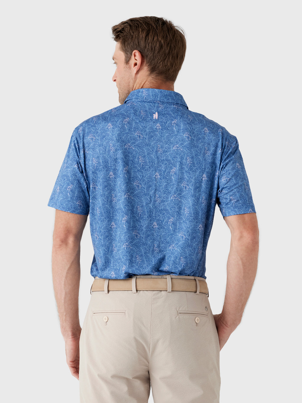 Johnnie-O Men's Osmond Performance Jersey Polo - Saint Bernard