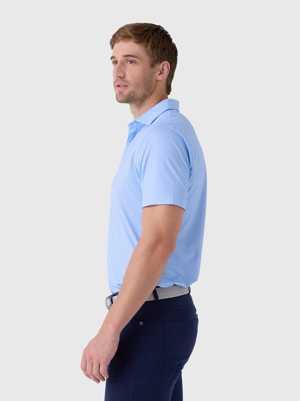Johnnie-O Men's Connors Performance Jersey Polo - Saint Bernard
