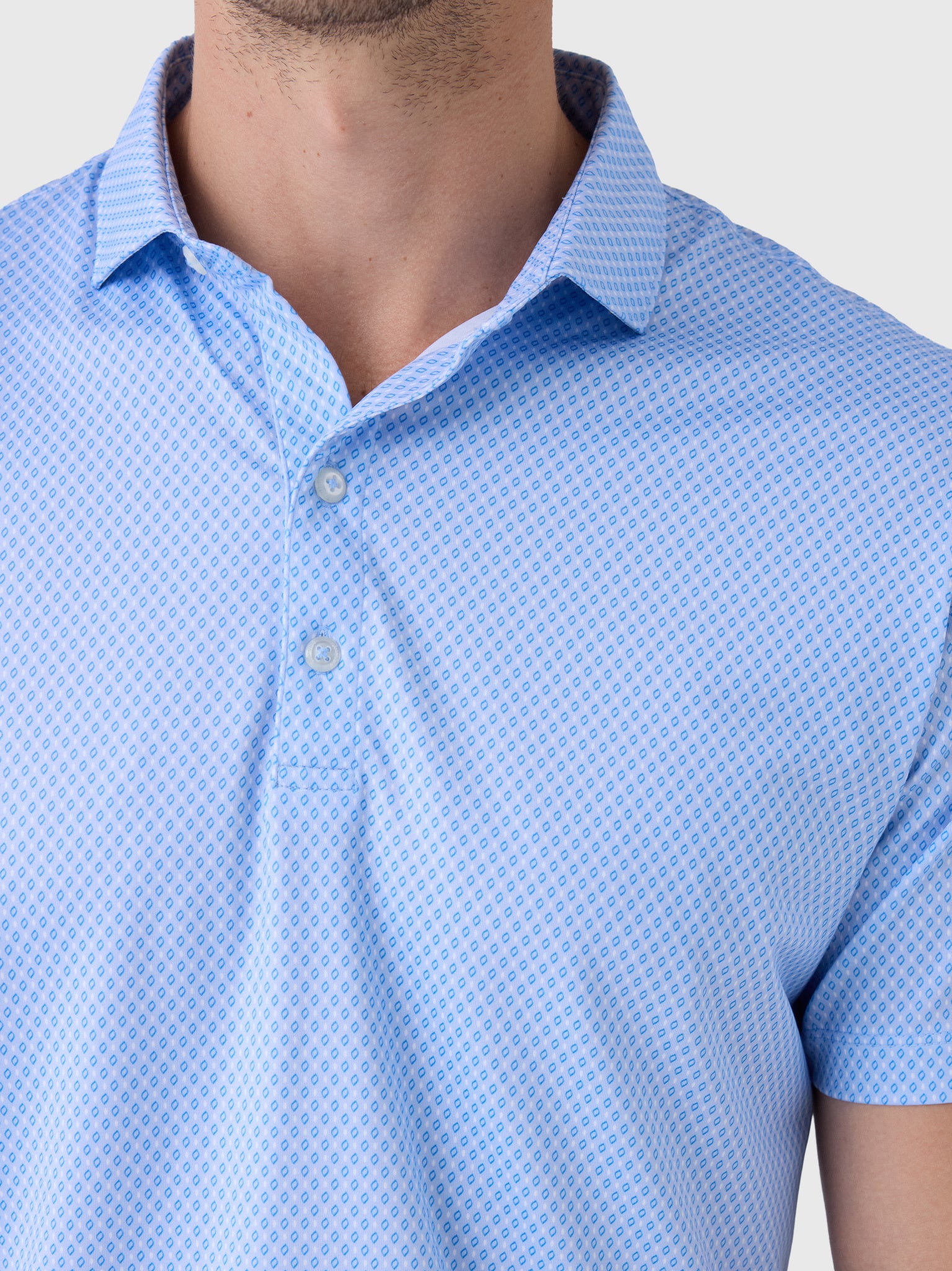 Johnnie-O Men's Connors Performance Jersey Polo - Saint Bernard