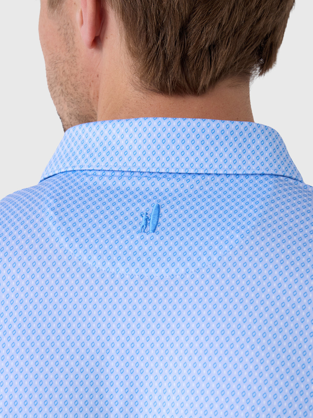 Johnnie-O Men's Connors Performance Jersey Polo - Saint Bernard