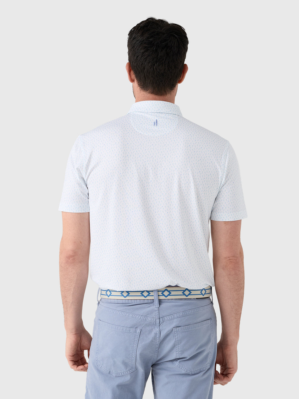 Johnnie-O Men's Marina Performance Jersey Polo - Saint Bernard