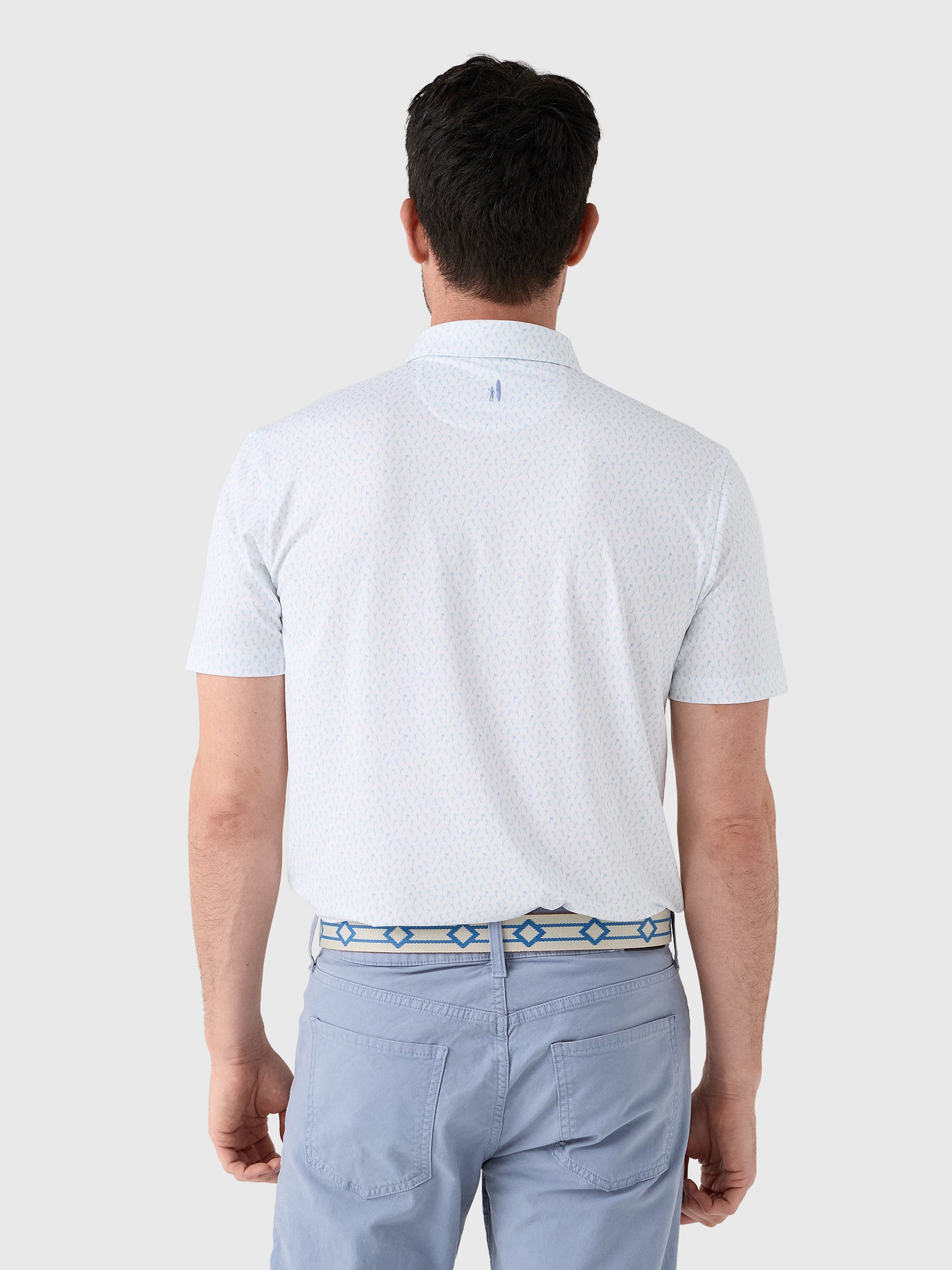 Johnnie-O Men's Marina Performance Jersey Polo - Saint Bernard