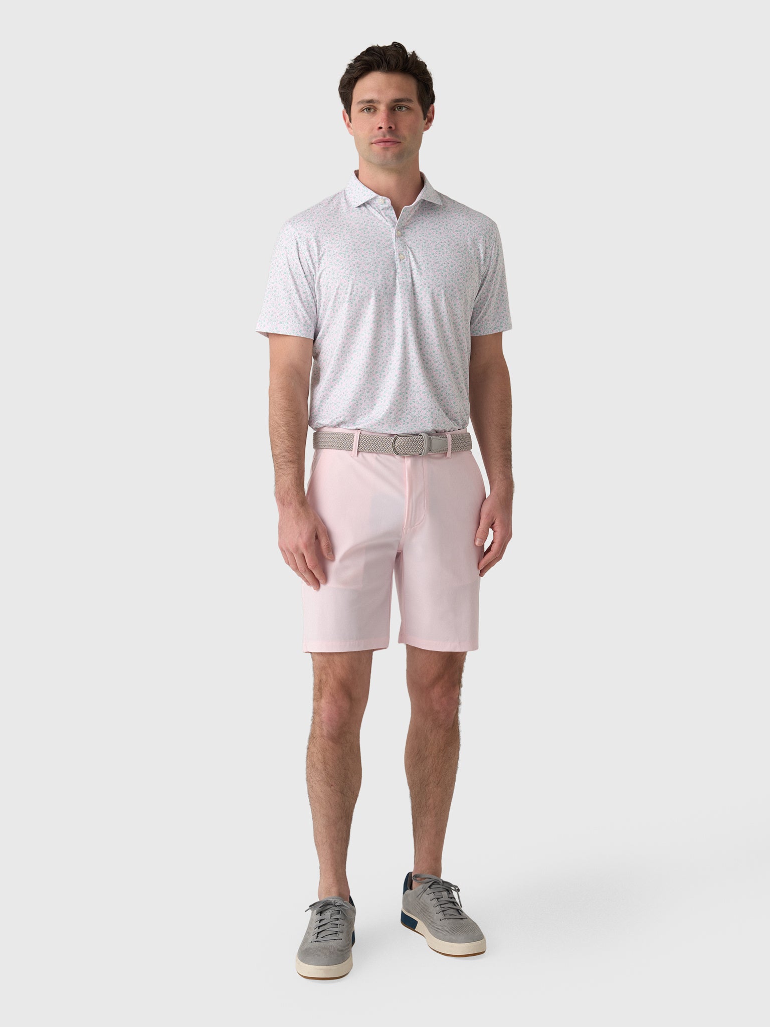 Johnnie-O Men's Marietta Featherweight Performance Polo - Saint Bernard