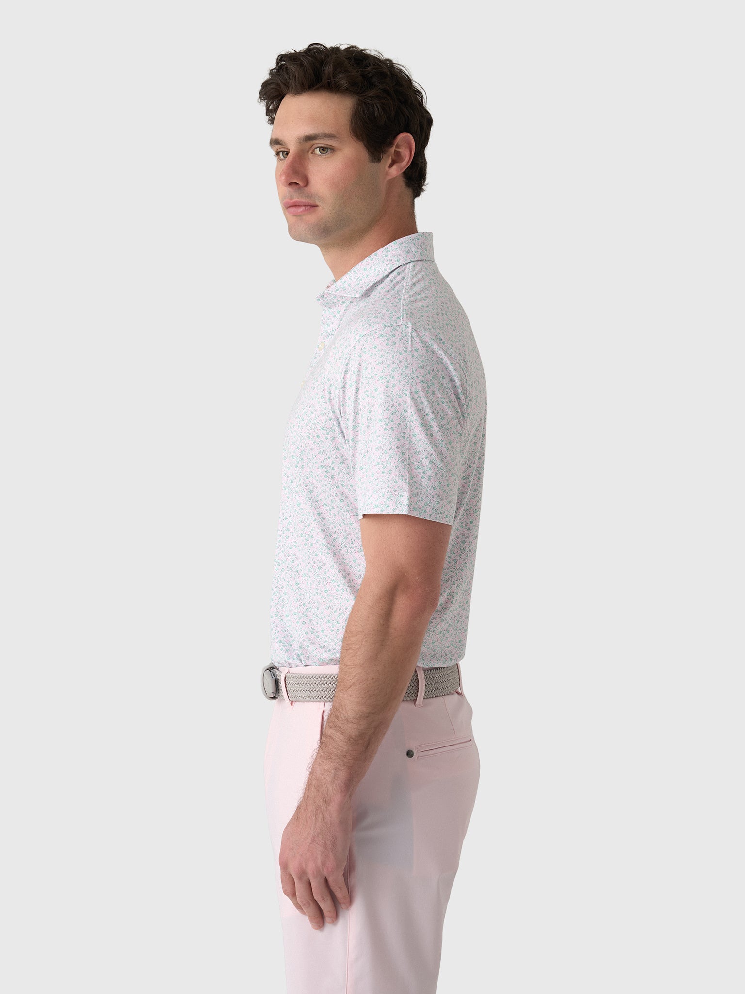 Johnnie-O Men's Marietta Featherweight Performance Polo - Saint Bernard