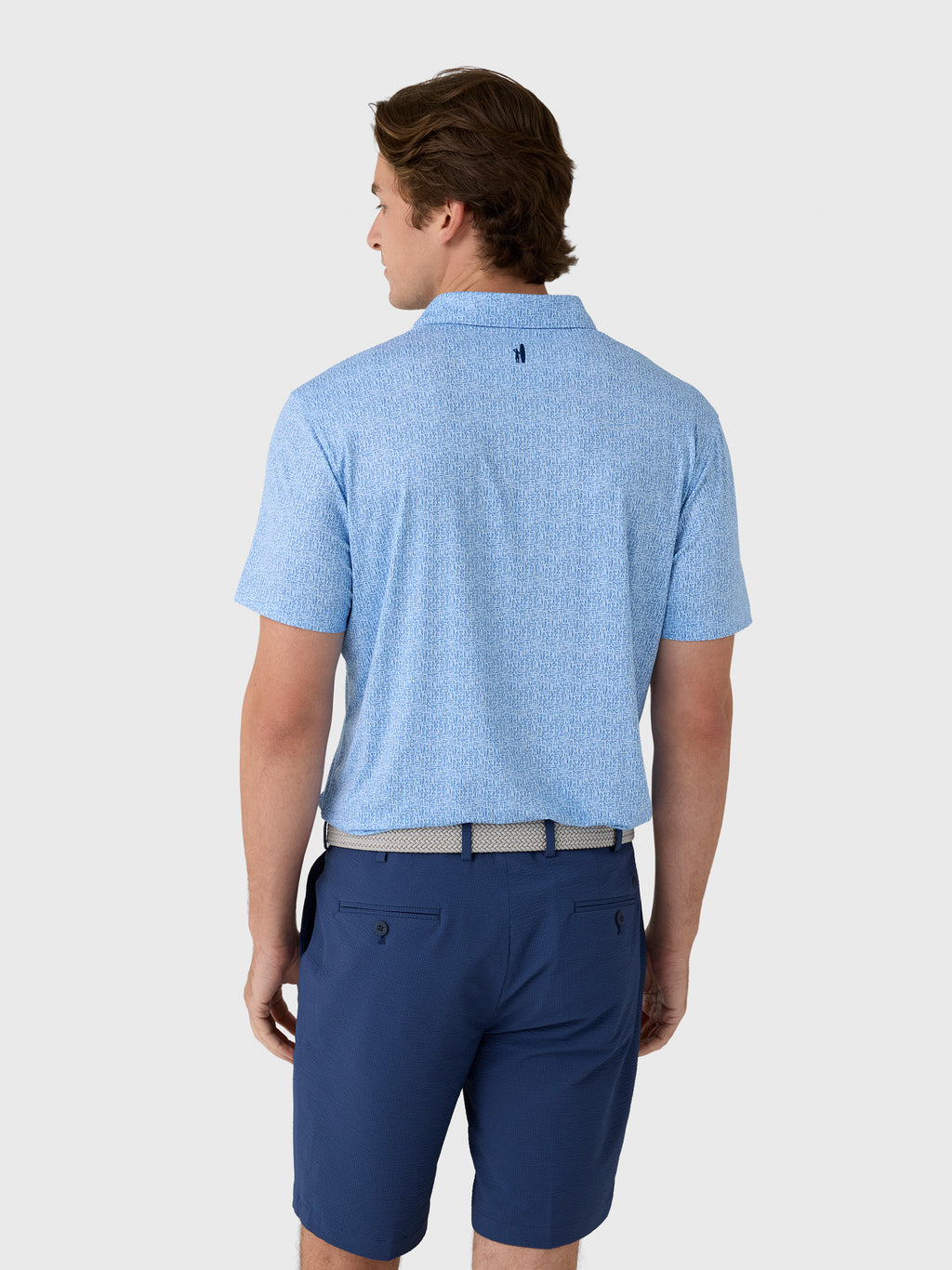 Johnnie-O Men's Popping Tops Performance Featherweight Polo - Saint Bernard