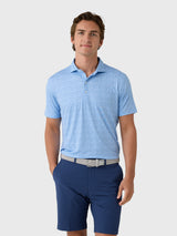 Johnnie-O Men's Popping Tops Performance Featherweight Polo - Saint Bernard