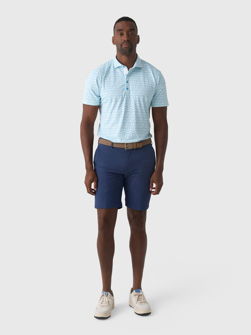 Johnnie-O Men's Cocktail Time Performance Mesh Polo