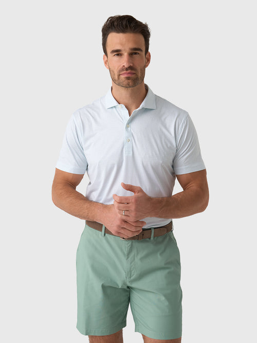 Johnnie-O Men's Tee Party Featherweight Performance Polo
