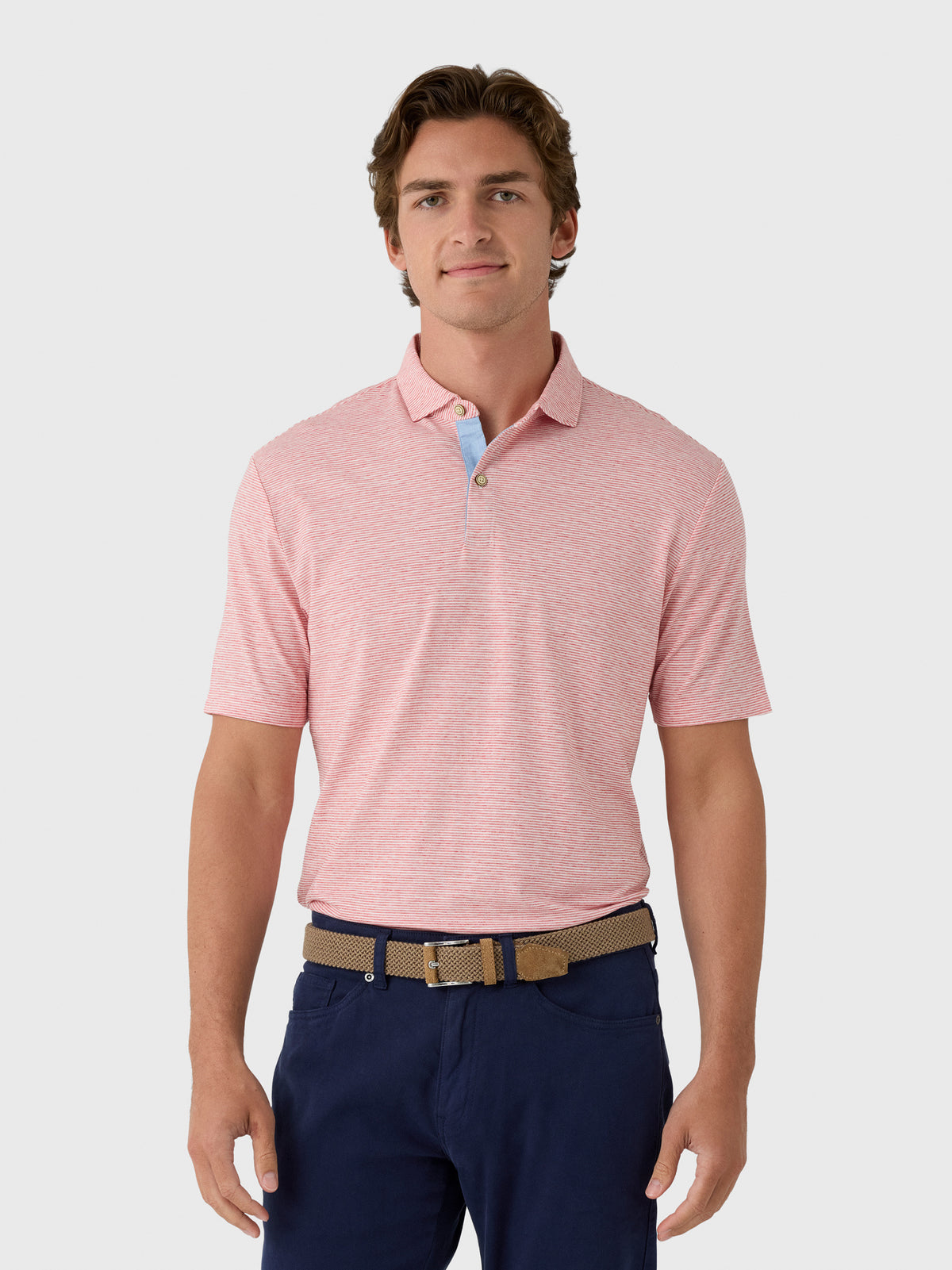 Johnnie-O Men's Thatcher Polo - Saint Bernard