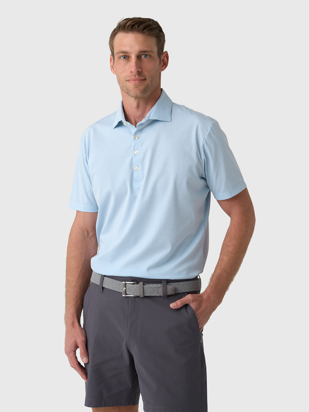 Johnnie-O Men's Elba Top Shelf Polo - Saint Bernard