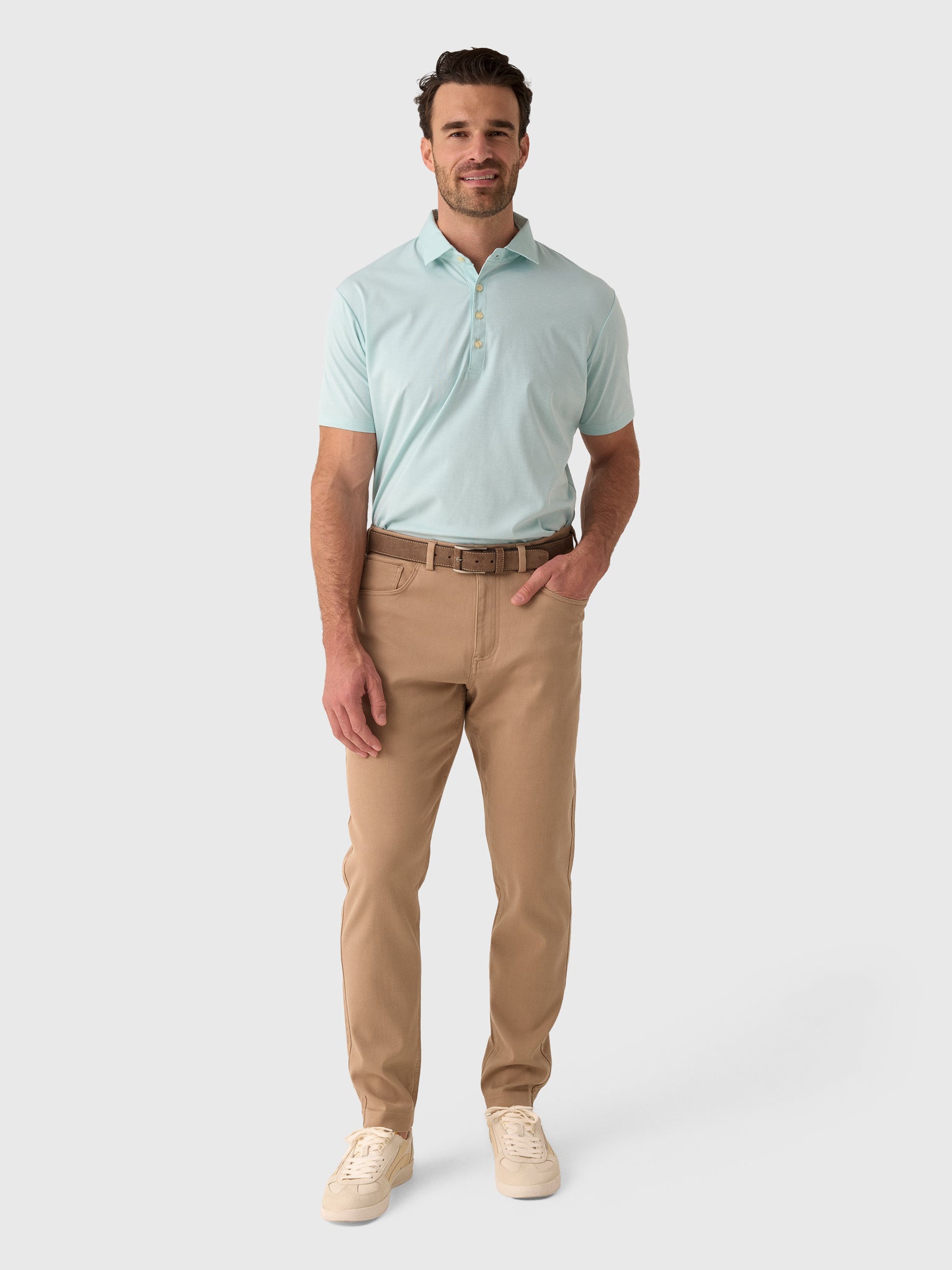 Johnnie-O Men's Elba Top Shelf Polo - Saint Bernard