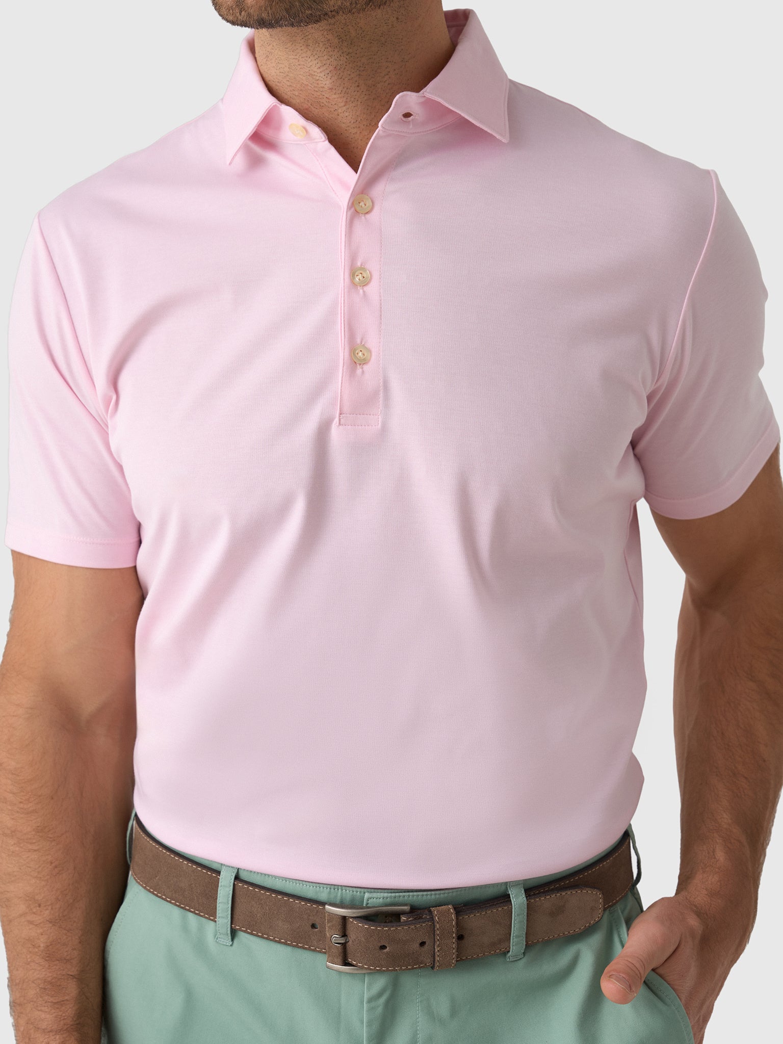 Johnnie-O Men's Elba Top Shelf Polo - Saint Bernard