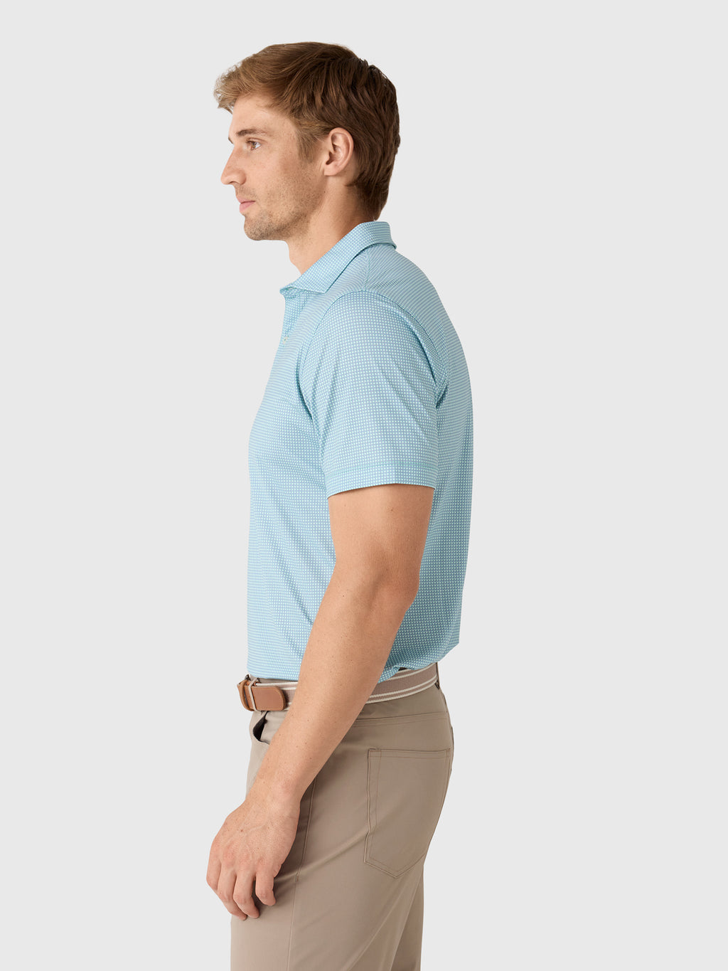 Johnnie-O Men's Dot Neat Performance Jersey Polo