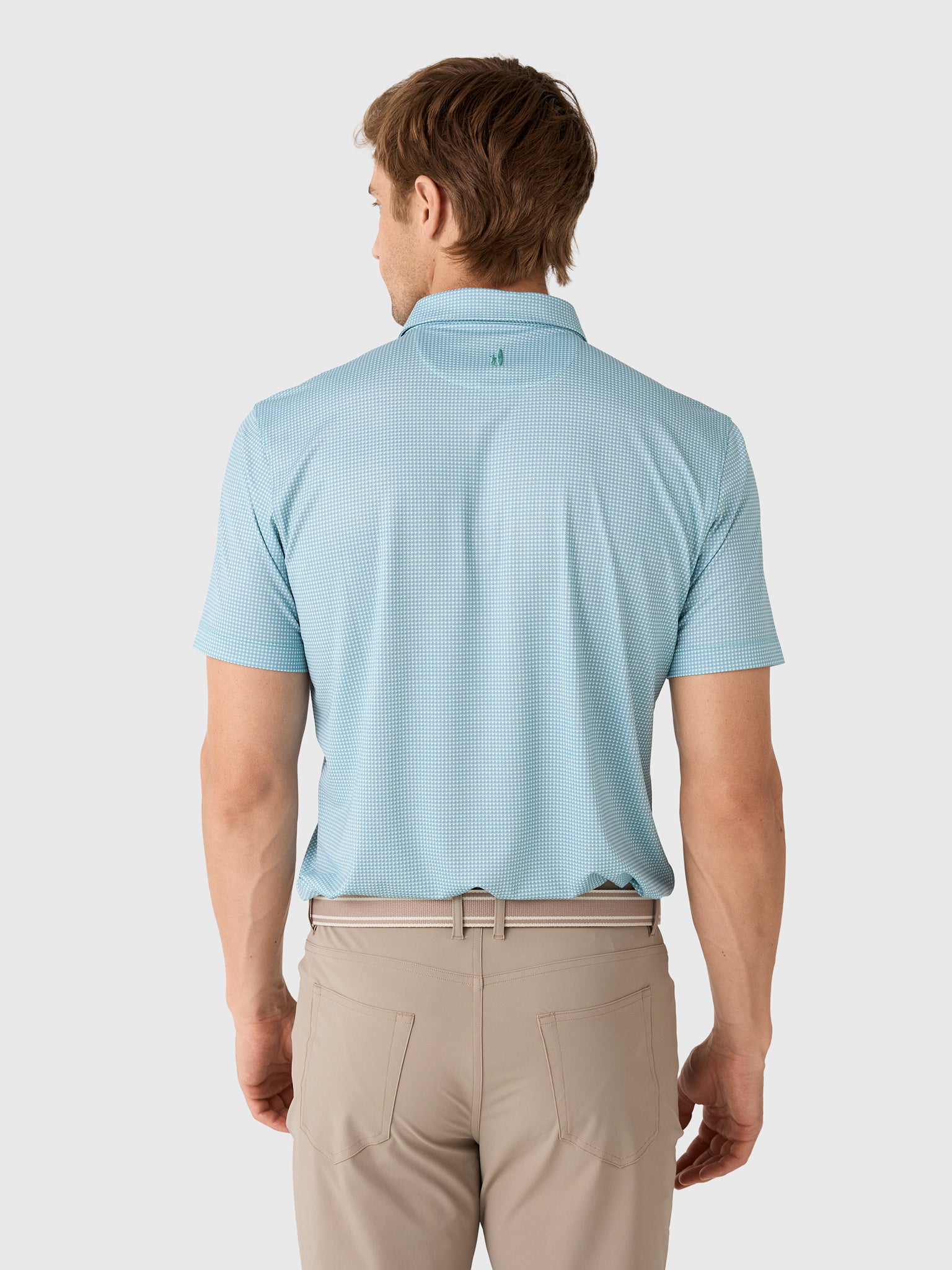 Johnnie-O Men's Dot Neat Performance Jersey Polo
