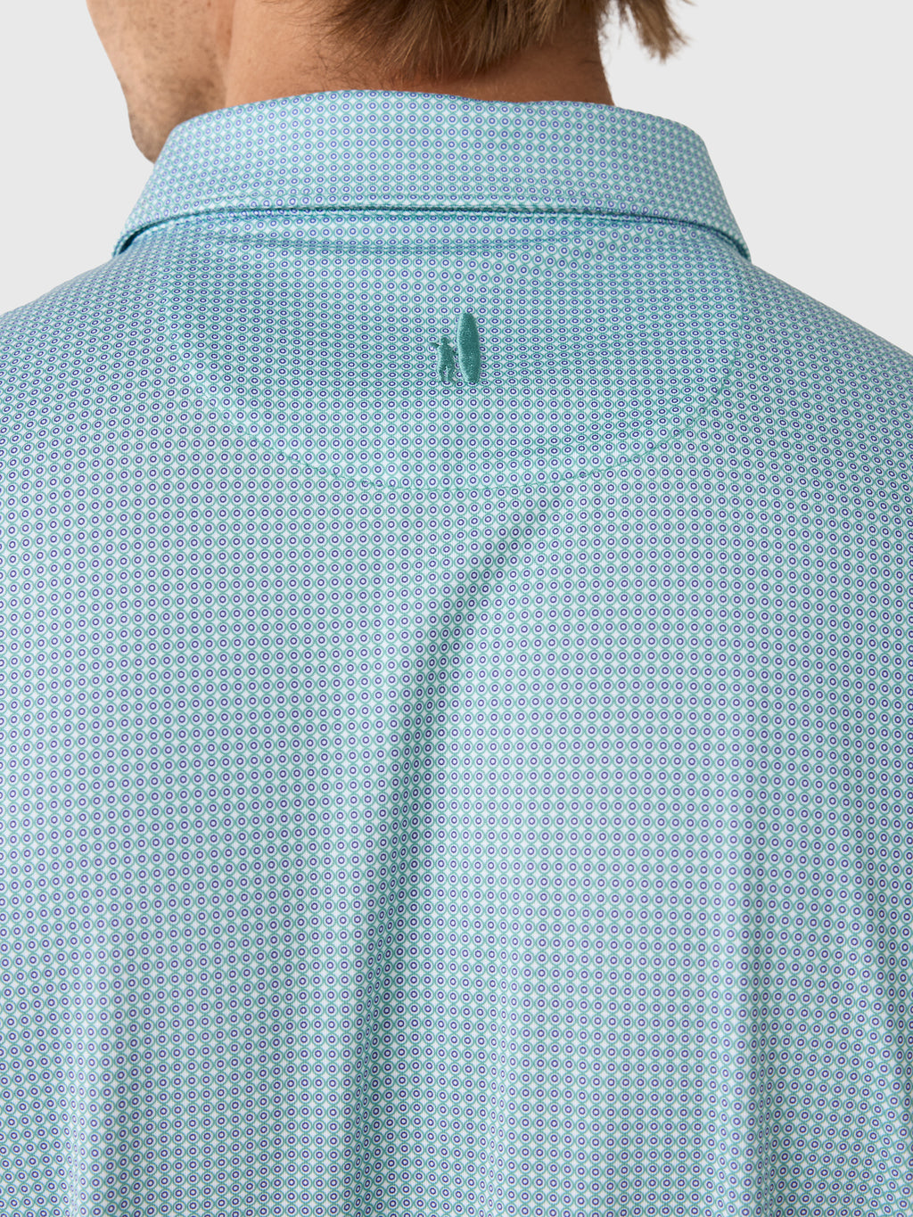 Johnnie-O Men's Dot Neat Performance Jersey Polo