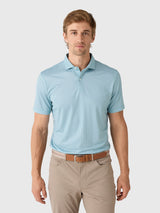Johnnie-O Men's Dot Neat Performance Jersey Polo - Saint Bernard