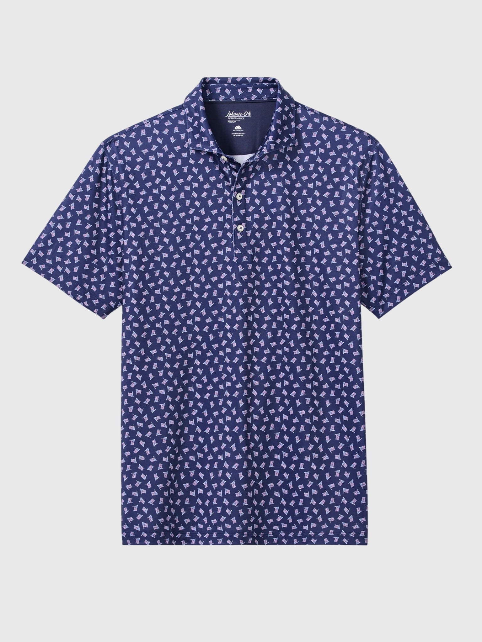 Johnnie-O Men's USA Performance Jersey Polo