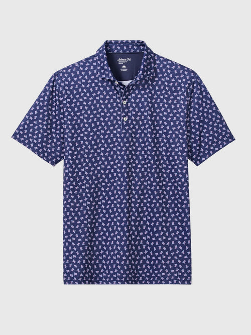 Johnnie-O Men's USA Performance Jersey Polo