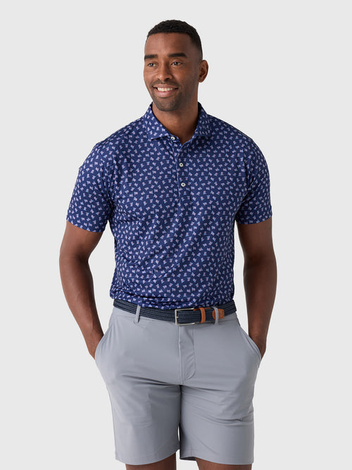Johnnie-O Men's USA Performance Jersey Polo