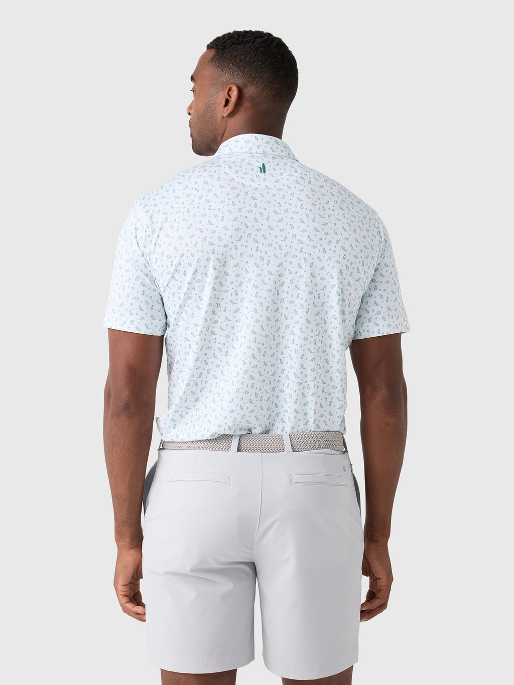 Johnnie-O Men's Armadillo Performance Jersey Polo - Saint Bernard