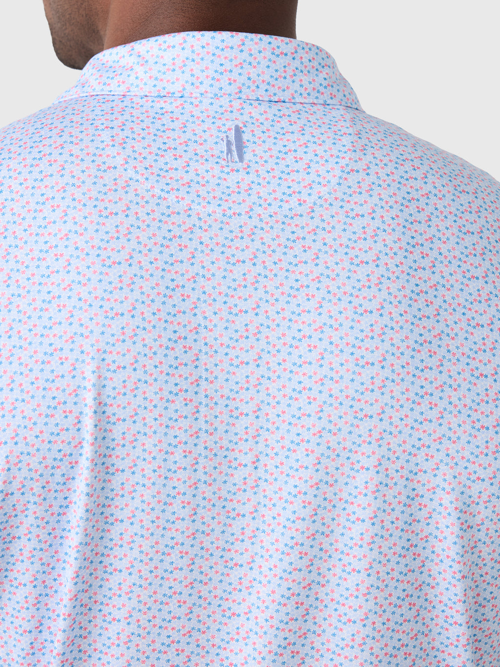 Johnnie-O Men's Petals Featherweight Performance Polo - Saint Bernard