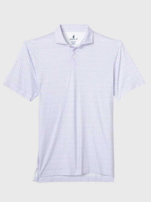 Johnnie-O Men's Fall Flower Featherweight Performance Polo
