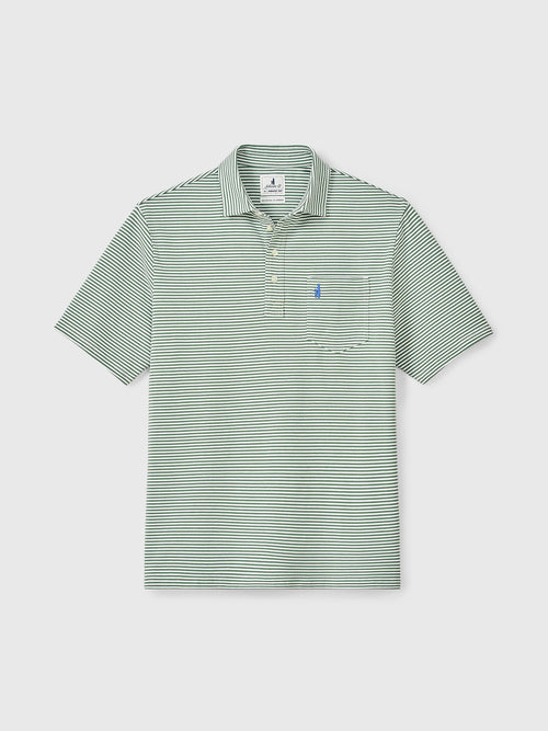 Johnnie-O Men's Jacks Stripe Original 4-Button Polo - Saint Bernard