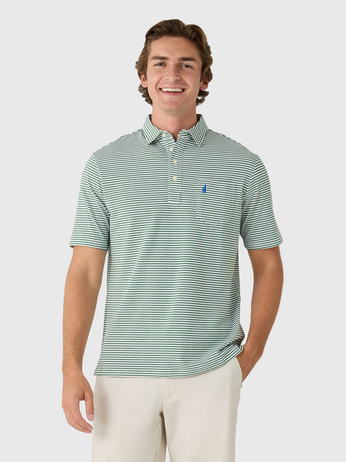 Johnnie-O Men's Jacks Stripe Original 4-Button Polo