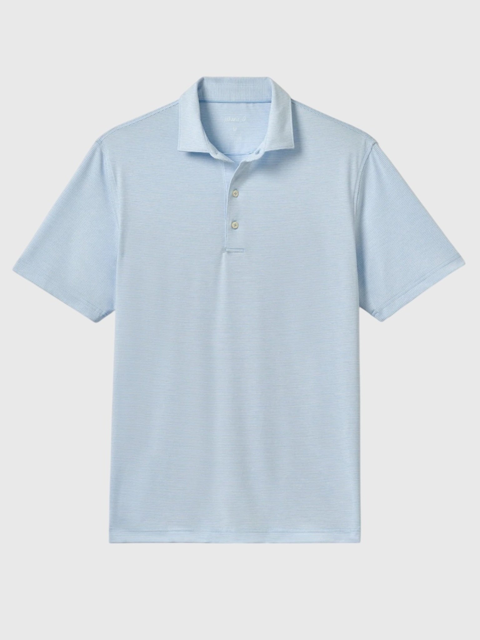 Johnnie-O Men's Lyndonn Stripe Performance Jersey Polo - Saint Bernard