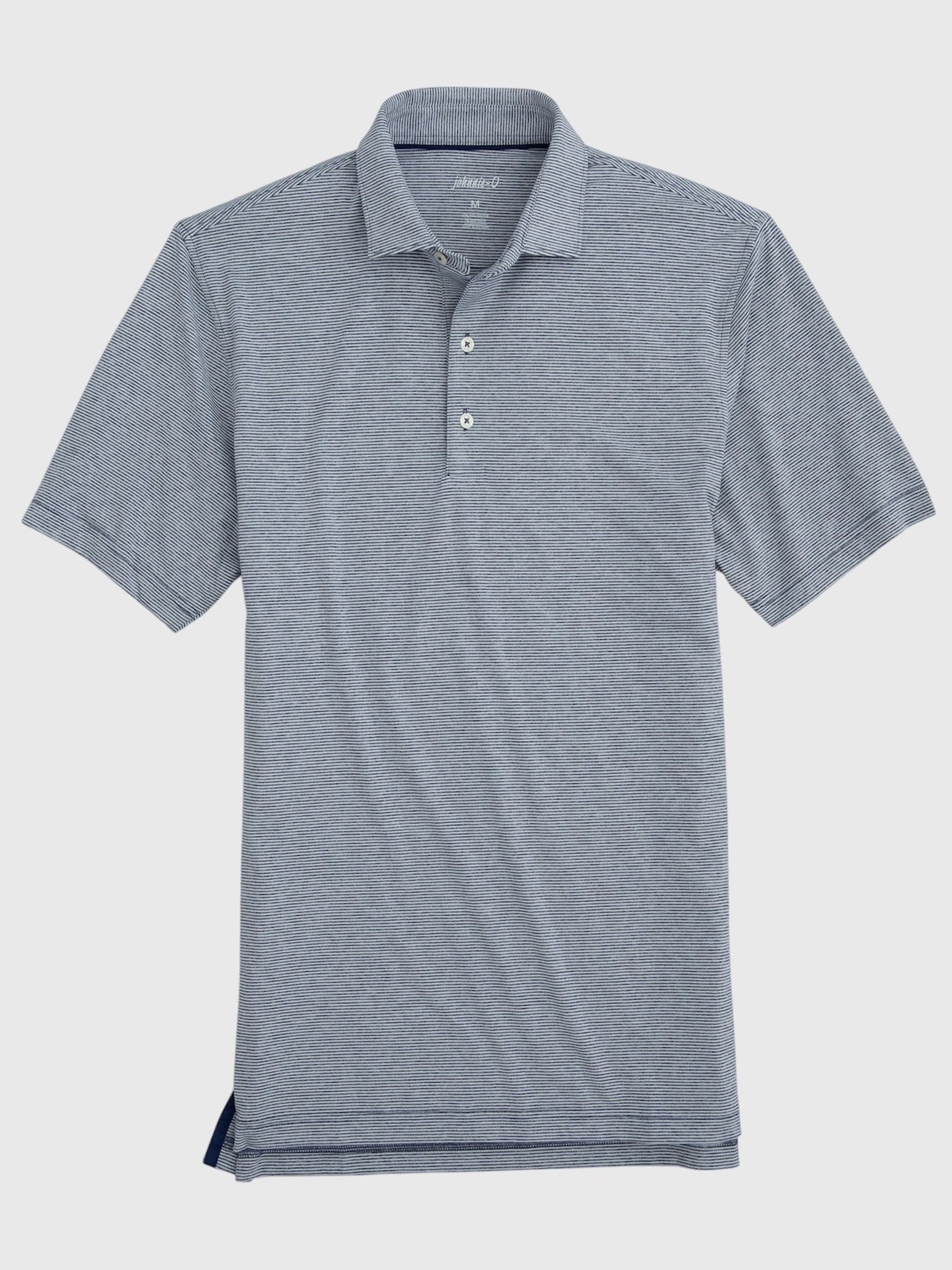 Johnnie-O Men's Lyndonn Stripe Performance Jersey Polo - Saint Bernard